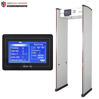 High Precision Door Metal Detector With Temperature Scan